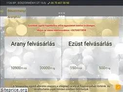 Sites similar to boszormenyiaranyhaz.hu