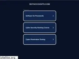 Sites similar to botaccounts.com