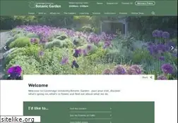 Sites similar to botanic.cam.ac.uk