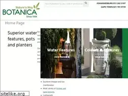 Sites similar to botanica.co.za