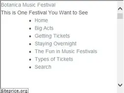Sites similar to botanicamusicfestival.com