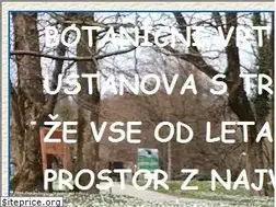 Sites similar to botanicni-vrt.si