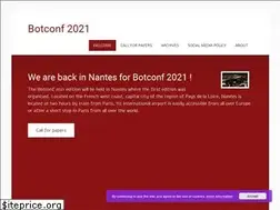 Sites similar to botconf.eu