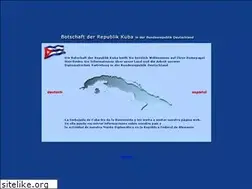 Sites similar to botschaft-kuba.de