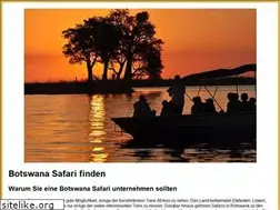 Sites similar to botswana-safari.de
