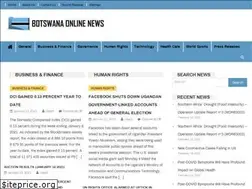 Sites similar to botswanaonlinenews.com