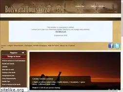 Sites similar to botswanatours.co.za