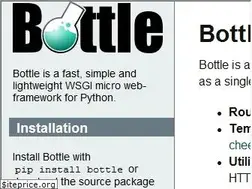 Sites similar to bottlepy.org