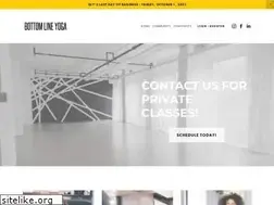 Sites similar to bottomlineyoga.com