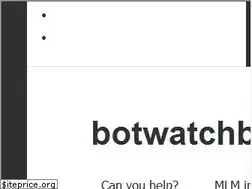 Sites similar to botwatch.blog