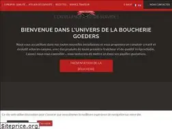 Sites similar to boucheriegoeders.be