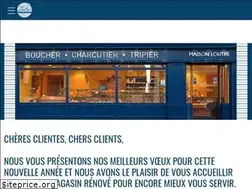 Sites similar to boucherieloutre.fr