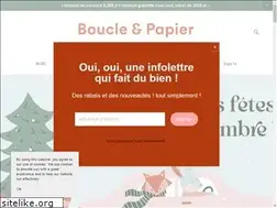 Sites similar to boucleetpapier.com