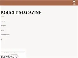 Sites similar to bouclemagazine.com