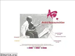 Sites similar to boucourechliev.com