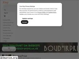 Sites similar to boudoirprive.etsy.com