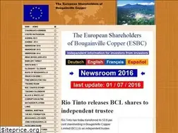 Sites similar to bougainville-copper.de