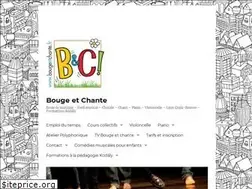 Sites similar to bougeetchante.fr