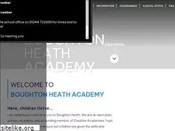 Sites similar to boughtonheath.cheshire.sch.uk