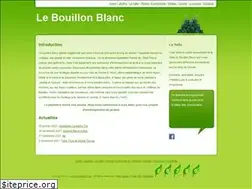 Sites similar to bouillonblanc.be