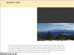 Sites similar to boulder.utah.gov