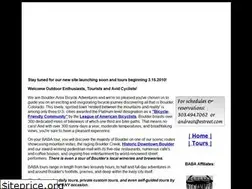Sites similar to boulderareabicycleadventures.com
