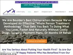 Sites similar to boulderbackpainclinic.com