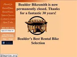 Sites similar to boulderbikesmith.com