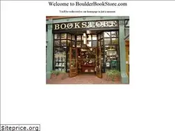 Sites similar to boulderbookstore.com