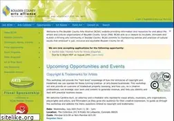 Sites similar to bouldercountyarts.org