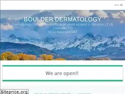 Sites similar to boulderdermatology.com