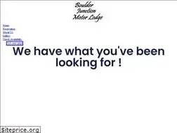 Sites similar to boulderjunctionmotorlodge.com