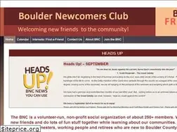 Sites similar to bouldernewcomers.org