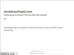 Sites similar to boulderparkapts.com
