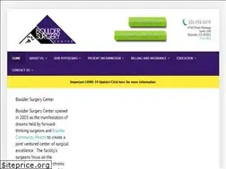 Sites similar to bouldersurgerycenter.com