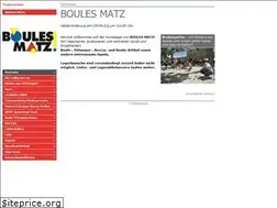 Sites similar to boulesmatz.de