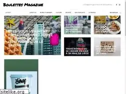 Sites similar to boulettesmagazine.be