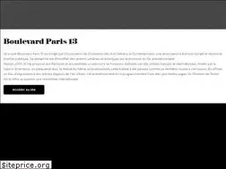 Sites similar to boulevardparis13.com