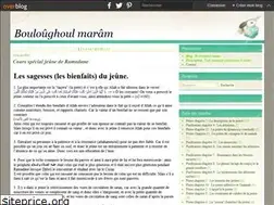 Sites similar to bouloughoulmaram.over-blog.com