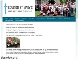 Sites similar to boultonstmarys.co.uk