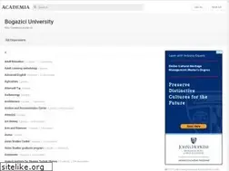 Sites similar to boun.academia.edu
