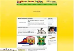 Sites similar to bouncehousesforrent.com