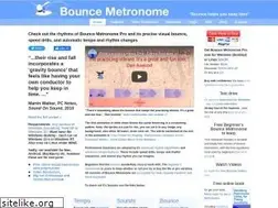 Sites similar to bouncemetronome.com