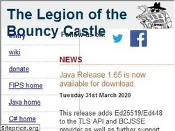 Sites similar to bouncycastle.org