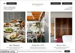 Sites similar to boundary.london