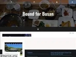 Sites similar to boundforbusan.com