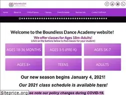 Sites similar to boundlessdanceacademy.com