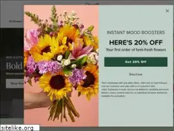 Sites similar to bouqs.com