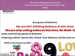 Sites similar to bouquetofballoons.com