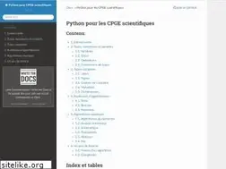 Sites similar to bouquinpython.readthedocs.io